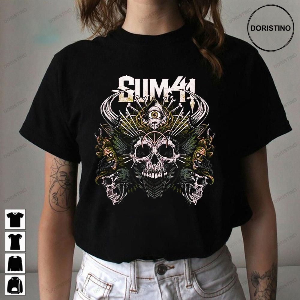 Eyes Skull Sum 41 Awesome Shirts